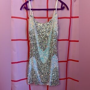 12th Tribe Sequin Mini Dress